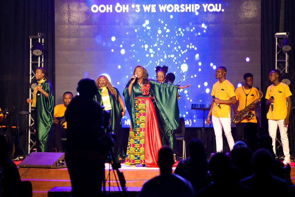 Ohh Ohh! We worship You. Purity Atieno at Ancient Call Recording