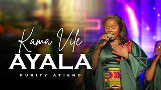 Kama Vile Ayala single artwork by Purity Atieno